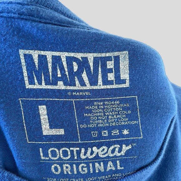 Deadpool Cannonball TShirt Men’s Sz Large Marvel - Picture 4 of 4